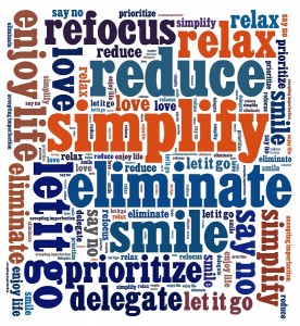 Simplify in word collage