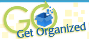 GO month get organized napo logo