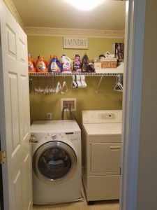 Organized Laundry Room