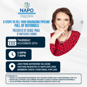 NAPO-GPC meeting info with Denise Praul